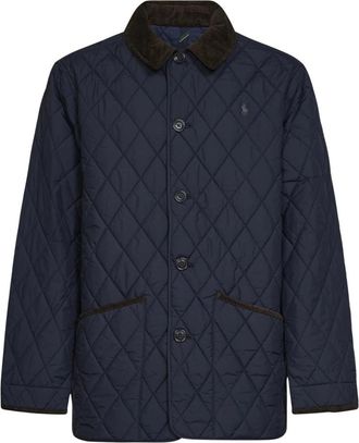 Polo Ralph Lauren Jassen - Heren - Zomerjassen - Blauw - S - Polyester - Jassen