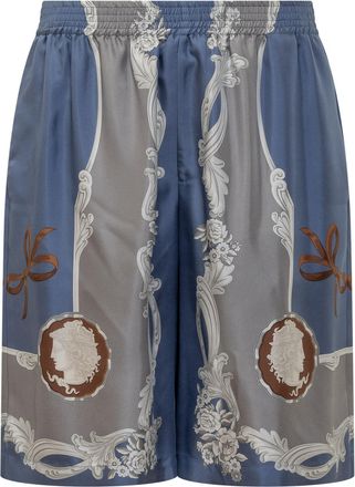 Versace Cameo Silk Short