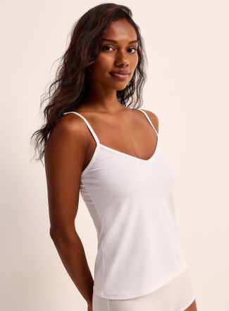 Miiyu Womens Smoothing stretch V-neck Cami Top