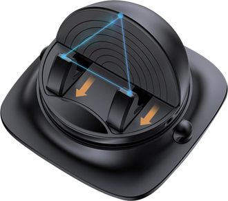 OEM Soporte Para Tel&eacute;fono M&oacute;vil Para Salpicadero De Coche &times; 2 Soporte Para Tel&eacute;fono M&oacute;vil De Coche Con Organizador De Cables, Soporte Antideslizante Ajust