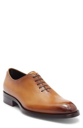 BOSS Rill Leather Oxford in Med Brown at Nordstrom Rack, Size 10.5Us / 9.5Uk