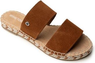 Minnetonka Poppie Sandal in Brown at Nordstrom, Size 11