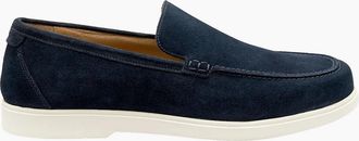 Loake Mens Loake TUSCANY SUEDE CASUAL SHOE NAVY SUEDE - Size: 11