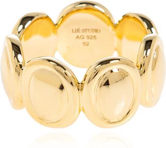 LI&Eacute; STUDIO The Sasha Ring - Dames - Ringen - Geel - 50 MM - Accessoires
