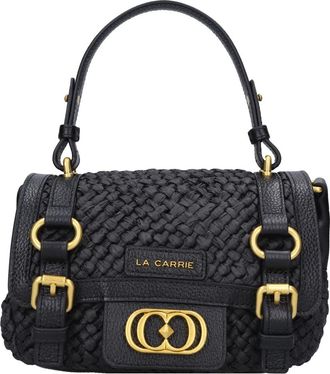 La Carrie Atena Tas - Dames - Handtassen - Zwart - ONE Size - Leer - Tassen