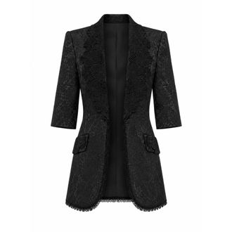 Dolce & Gabbana Jassen - Dames - Jassen - Zwart - Maat: S Zijde