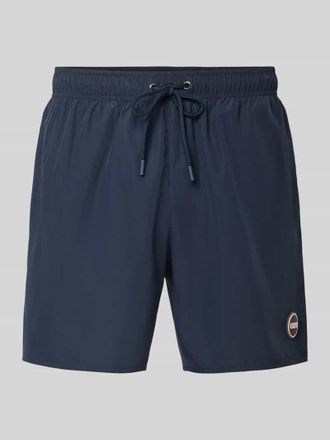 Colmar Badehose mit elastischem Bund Modell Solid in Marine, Gr&ouml;&szlig;e XXL