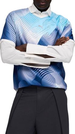 Puma tech-X Relaxed Jersey in New Navy at Nordstrom, Size Xx-Large