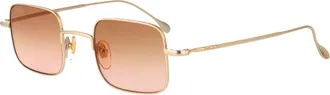 Gucci Unisex Sunglasses Gg1813s Gold Metal