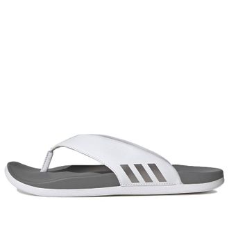 adidas (WMNS) adidas Adilette Comfort Flip Flop White Grey HQ4459