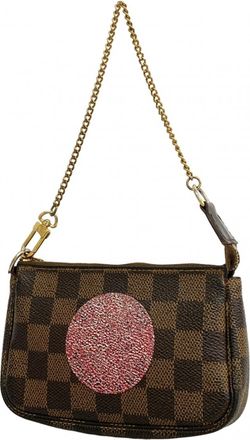 Louis Vuitton Brown Pouch (Pre-Owned)