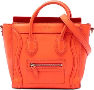 Celine Pre-owned Celine Nano Leather Luggage Tote Ladies A2P5T24X8QYX4MGD