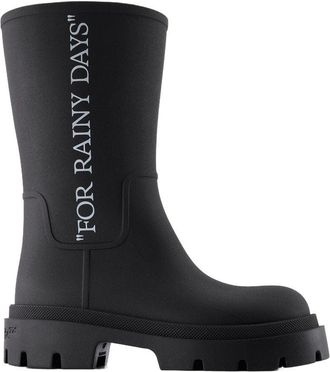 Off-white Womens Boot Black Synthetic