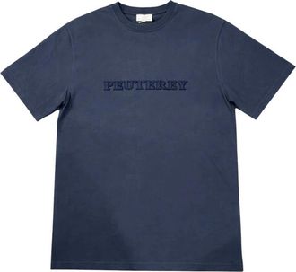 Peuterey Falcon Heavy Tee - Heren - T-shirts - Blauw - M - Tops