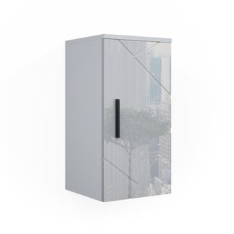 Vicco Armario De Ba&ntilde;o Irma, Blanco Alto Brillo, 30 X 59 Cm