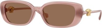 Versace VE4504D Asian Fit 553573 Womens Sunglasses Pink Size 56