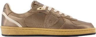 Philippe Model Pgal Lage Sneakers - Dames - Sneakers - Groen - 38 EU - Leer - Schoenen