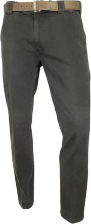 Meyer Mannen Broek Mod. Oslo 2-5576 / 38 - Heren - Chinos - Grijs - W32 - Katoen - Broeken