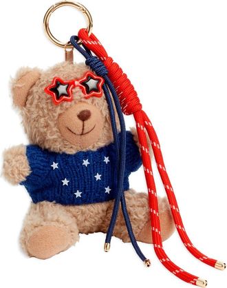 Chelsea28 Puff Bear Bead Bag Charm in Brown Multi- Gold at Nordstrom