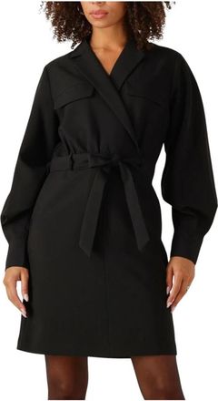 Freebird by Steven Doraline 3 Dress - Dames - Korte kleedjes - Zwart - XS - Polyester - Kleedjes