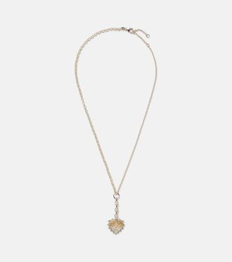 Foundrae Love 18kt gold necklace with diamonds