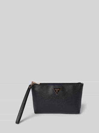 Guess Kosmetiktasche mit Trageschlaufe Modell LAUREL II in Black, Gr&ouml;&szlig;e 1