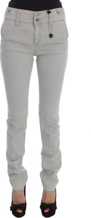 Costume National Pants Cotton Blend Super Slim Fit Womens Jeans