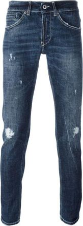 Dondup George Jeans - Heren - Slim Fit Jeans - Blauw - W36 - Katoen - Jeans