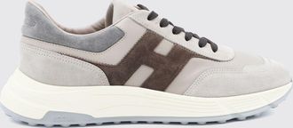 Hogan Sneaker Hyperlight in pelle di vitello e suede con logo a contrasto