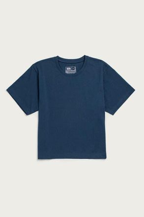 Bridge & Burn Recycled Boxy Tee in Cobalt at Nordstrom, Size Xx-Large