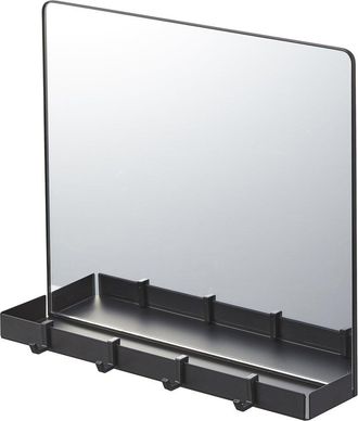 Yamazaki Home Magnetic Mirror With Storage Rack