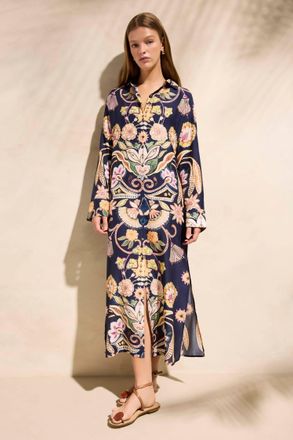 Marie Oliver Marnie Dress In Neptune