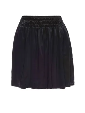 Nation Ltd Womens Izzy Gored Mini Skirt In Black