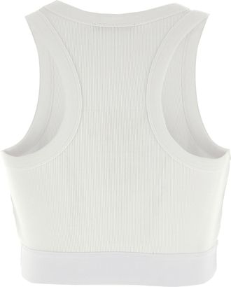 Givenchy Womens White Cotton Tank Tops