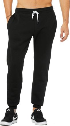 Bella + Canvas Bella Canvas 3727 Unisex Sponge Fleece Jogger Sweatpants-Black-XL