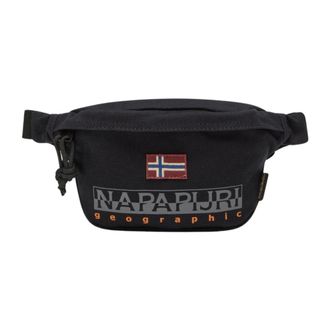 Napapijri Belt Bags, female, Black, Size: ONE SIZE Polyester Black Waistband 4 Fanny Pack