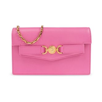 Versace Wallets & Cardholders, female, Pink, Size: ONE SIZE Wallet on a chain