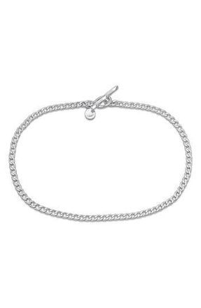 Delmar Sterling Silver Curb Chain Bracelet at Nordstrom Rack