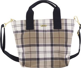 Barbour Maisy Tart&aacute;n Bolsa de algod&oacute;n