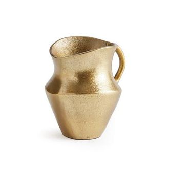 Napa Home & Garden Elaina Decorative Pitcher in Gold at Nordstrom, Size Small