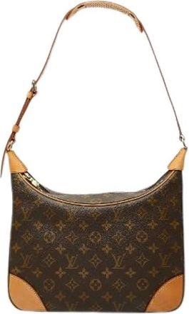 Louis Vuitton Pre-owned Shoulder Bags, female, Brown, Size: ONE SIZE Pre-owned Monogram Boulogne 30 Shoulder Bag