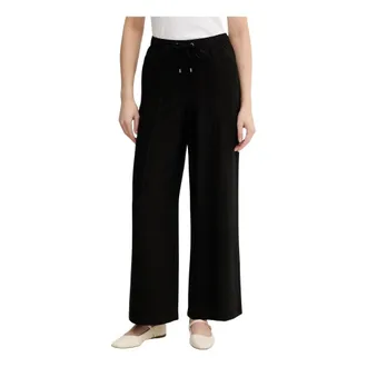 DKNY Dkny, Dames, Broeken, Zwart, Maat: M Viscose