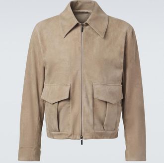 St&ograve;ffa Suede jacket
