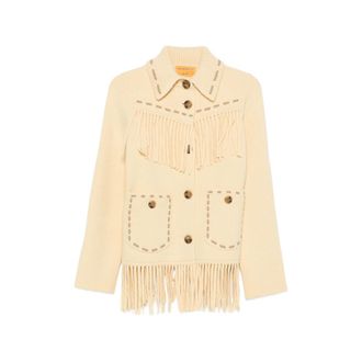 Guest In Residence Western Fringe-trimmed Jacket