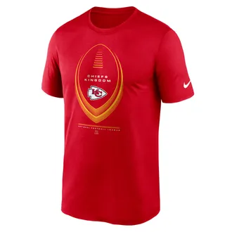 Nike Kansas City Chiefs Legend Icon Nike Mens Dri-FIT NFL T-Shirt in Red | NKGK65N7G-NDB