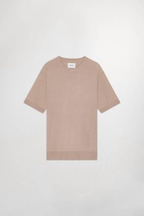 Nn.07 Mens Harold Short Sleeve Tee In White Pepper