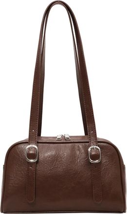 Generic Commuter Shoulder Bags For Women Designer Handbags Pure(Coffee)