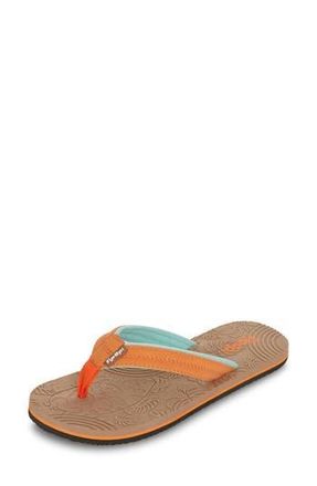 Floopi Textured Flip Flop Sandal in Tan at Nordstrom Rack, Size 11