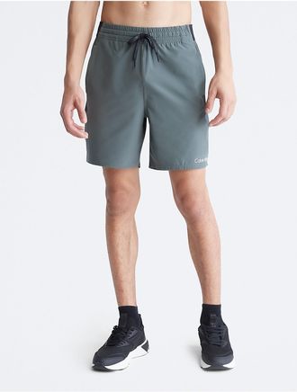 Calvin Klein Calvin Klein Mens CK Sport Effect Woven Shorts - Grey - XS