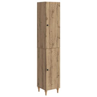 vidaXL Juego De Armarios 2 Uds. Roble Artisan Madera De Ingenier&iacute;a Vidaxl
